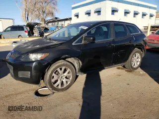 2008 Mazda CX-7 Sport with VIN JM3ER293480189288, listed as a Copart auction lot 89209045 with 218,382 mi miles and Salvage Title. Bid and sale history available at carsss.com. Image 1.