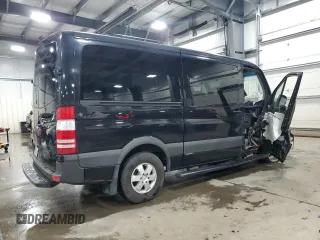 2011 Mercedes-Benz Sprinter Passenger with VIN WDZPE7CC6B5525097, listed as a Copart auction lot 83115424 with Not Provided miles and Non Repairable. Bid and sale history available at carsss.com. Image 3.