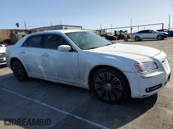 2013 Chrysler 300 with VIN 2C3CCABG4DH613300, listed as a Copart auction lot 51696195 with 175,412 mi miles and Clean Title. Bid and sale history available at carsss.com. Image 4.