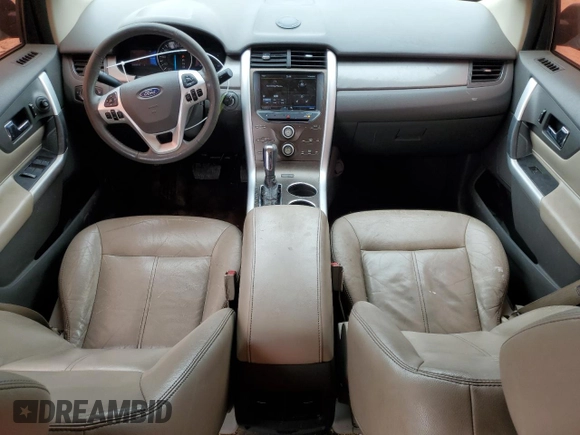 2013 Ford Edge SEL with VIN 2FMDK3J96DBA32879, listed as a Copart auction lot 52179735 with 236,359 mi miles and Salvage Title. Bid and sale history available at carsss.com. Image 8.