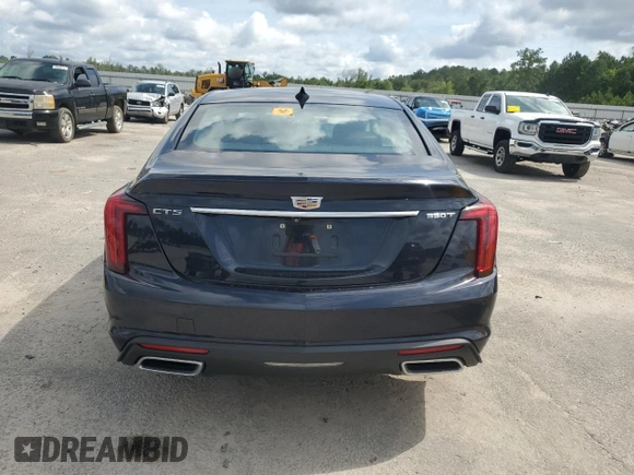 2020 Cadillac CT5 Premium Luxury with VIN 1G6DN5RK2L0116960, listed as a Copart auction lot 60214775 with Not provided miles and Salvage title. Bid and sale history available at DreamBid. Image 6.