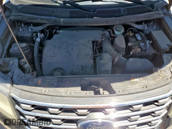 2017 Ford Explorer XLT с VIN 1FM5K7D84HGD39349, выставлен на аукционе Copart как лот 57420865 с пробегом Не указан миль и Списание • Salvage title. История ставок и продаж доступна на DreamBid. Изображение 12.