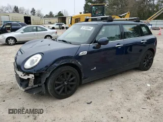 2017 MINI Clubman Cooper S with VIN WMWLU5C53H2E81335, listed as a Copart auction lot 81762864 with 95,609 mi miles and Salvage Title. Bid and sale history available at carsss.com. Image 1.