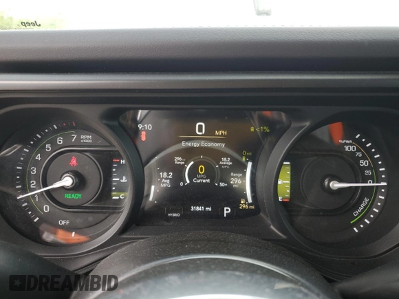 2024 Jeep Wrangler Sahara z VIN 1C4RJXP64RW226978, wystawiony jako Copart lot #58173745 z przebiegiem 31 841 mil mil oraz Czysty tytuł • Clean title. Historia ofert i sprzedaży dostępna na DreamBid. Obrazek 9.