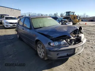 2002 BMW 3 Series 325i with VIN WBAEV33482KL67952, listed as a Copart auction lot 42939985 with 0 mi miles and Salvage Title. Bid and sale history available at carsss.com. Image 4.