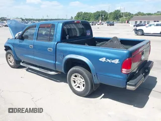 2004 Dodge Dakota Sport z VIN 1D7HG38N84S709758, wystawiony jako IAAI lot #42168491 z przebiegiem 238 479 mil mil oraz . Historia ofert i sprzedaży dostępna na DreamBid. Obrazek 3.