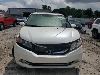 2014 Honda Odyssey Touring with VIN 5FNRL5H92EB020189, listed as a Copart auction lot 62311425 with Not provided miles and Clean title. Bid and sale history available at DreamBid. Image 5.