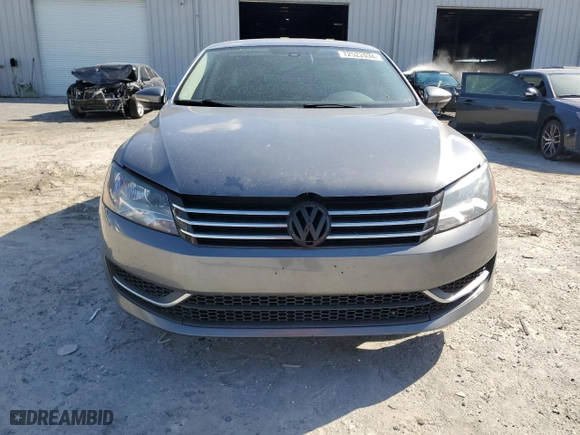 2012 Volkswagen Passat SE with VIN 1VWBP7A3XCC055433, listed as a Copart auction lot 72522034 with 219,549 mi miles and Salvage Title. Bid and sale history available at carsss.com. Image 5.