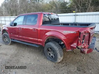 2016 Ford F-150 XL with VIN 1FTEW1CP2GKD09566, listed as a Copart auction lot 49182475 with 117,130 mi miles and Salvage Title. Bid and sale history available at DreamBid. Image 2.