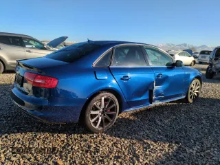 2014 Audi A4 Premium with VIN WAUBFAFL3EN033449, listed as a Copart auction lot 88979555 with 143,160 mi miles and Salvage Title. Bid and sale history available at carsss.com. Image 3.