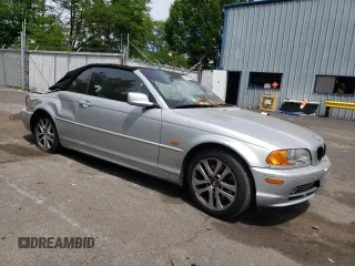 2001 BMW 3 Series 330Ci with VIN WBABS53441JU86514, listed as a Copart auction lot 59260014 with 123,862 mi miles and Salvage Title. Bid and sale history available at carsss.com. Image 5.