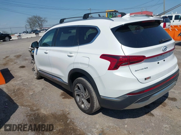 2022 Hyundai Santa Fe SEL with VIN 5NMS24AJ5NH409586, listed as a IAAI auction lot 41996024 with 65,555 mi miles and . Bid and sale history available at DreamBid. Image 3.