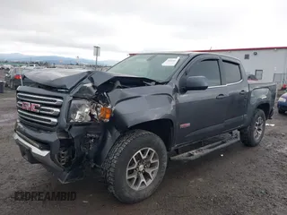 2016 GMC Canyon 4WD SLE with VIN 1GTG6CE37G1282630, listed as a IAAI auction lot 41153472 with 57,809 mi miles. Bid and sale history available at carsss.com. Image 17.