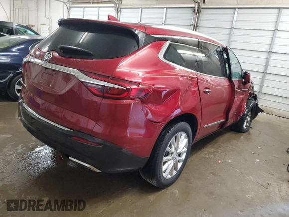 2021 Buick Enclave Premium with VIN 5GAERCKW2MJ171381, listed as a Copart auction lot 76529924 with 13,122 mi miles and Salvage Title. Bid and sale history available at carsss.com. Image 3.