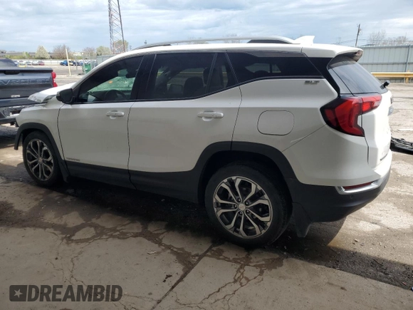 2021 GMC Terrain SLT with VIN 3GKALVEV2ML317496, listed as a Copart auction lot 52500785 with 40,150 mi miles and Salvage title. Bid and sale history available at DreamBid. Image 2.