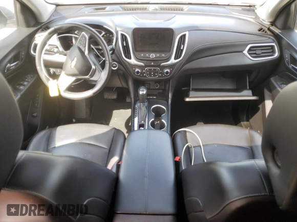 2018 Chevrolet Equinox Premier with VIN 2GNAXWEX1J6326785, listed as a Copart auction lot 55337285 with Not Provided miles and Salvage Title. Bid and sale history available at carsss.com. Image 8.