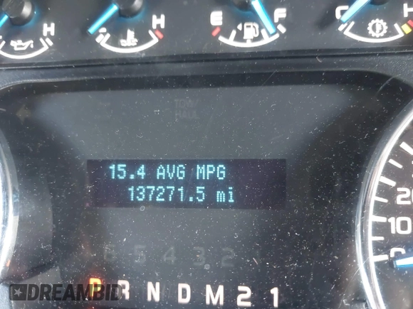 2013 Ford F-150 XL with VIN 1FTFW1ET3DKD37001, listed as a IAAI auction lot 41721169 with 137,271 mi miles. Bid and sale history available at carsss.com. Image 7.