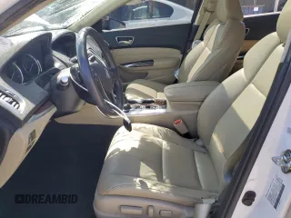 2020 Acura TLX with VIN 19UUB1F34LA016057, listed as a Copart auction lot 56383755 with 50,017 mi miles and Salvage title. Bid and sale history available at DreamBid. Image 7.