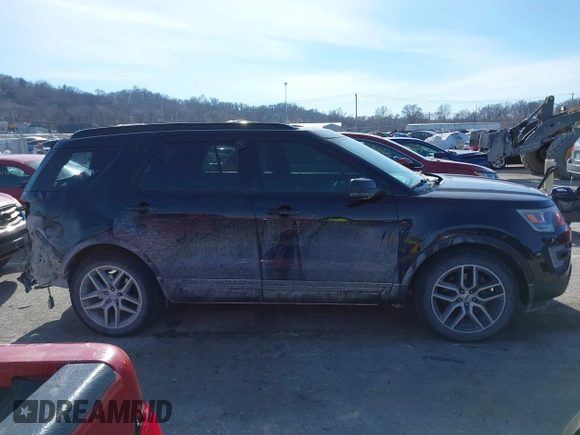2017 Ford Explorer Sport with VIN 1FM5K8GT9HGD02111, listed as a IAAI auction lot 41395462 with 105,000 mi miles and . Bid and sale history available at carsss.com. Image 13.