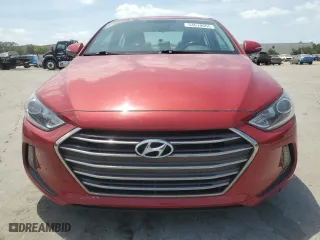 2017 Hyundai Elantra SE with VIN KMHD84LF1HU263695, listed as a Copart auction lot 54010605 with 43,259 mi miles and Salvage Title. Bid and sale history available at carsss.com. Image 5.