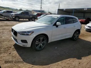 2021 Volvo XC60 Momentum with VIN YV4102RK0M1734008, listed as a Copart auction lot 62036765 with 49,196 mi miles and Salvage title. Bid and sale history available at DreamBid. Image 1.