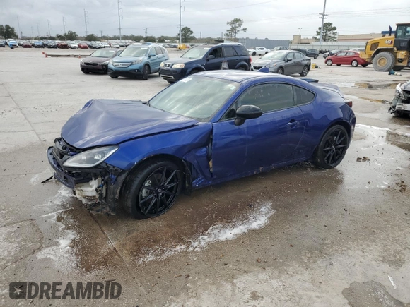 2022 Toyota GR86 Premium with VIN JF1ZNBF16N8752935, listed as a Copart auction lot 84815234 with 33,085 mi miles and Salvage Title. Bid and sale history available at carsss.com. Image 1.