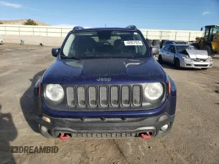 2016 Jeep Renegade Trailhawk with VIN ZACCJBCT3GPD31008, listed as a Copart auction lot 48907925 with 95,155 mi miles and Salvage title. Bid and sale history available at DreamBid. Image 5.