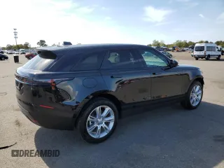 2025 Land Rover Range Rover Velar S with VIN SALYJ2EX2SA801486, listed as a Copart auction lot 74294304 with 55 mi miles and Salvage title. Bid and sale history available at DreamBid. Image 3.