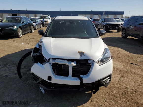 2020 Nissan Kicks S with VIN 3N1CP5BV0LL562926, listed as a Copart auction lot 48156995 with 54,913 mi miles and Salvage Title. Bid and sale history available at carsss.com. Image 5.