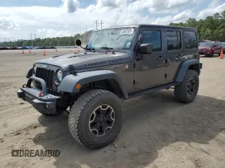 2016 Jeep Wrangler Unlimited Rubicon Hard Rock with VIN 1C4BJWFG4GL233904, listed as a Copart auction lot 60087805 with 113,530 mi miles and Salvage title. Bid and sale history available at DreamBid. Image 1.