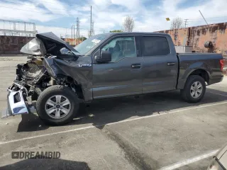 2018 Ford F-150 XL with VIN 1FTEW1CB1JKD84898, listed as a Copart auction lot 47862585 with 160,891 mi miles and Salvage Title. Bid and sale history available at carsss.com. Image 1.