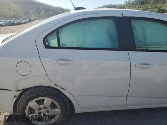 2015 Chevrolet Sonic LS with VIN 1G1JA5SH9F4160891, listed as a Copart auction lot 54387525 with 61,181 mi miles and Salvage title. Bid and sale history available at DreamBid. Image 10.
