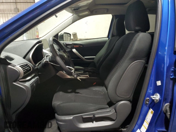 2020 Mitsubishi Eclipse Cross LE with VIN JA4AS4AA7LZ000309, listed as a Copart auction lot 53472545 with 34,343 mi miles and Salvage title. Bid and sale history available at DreamBid. Image 7.