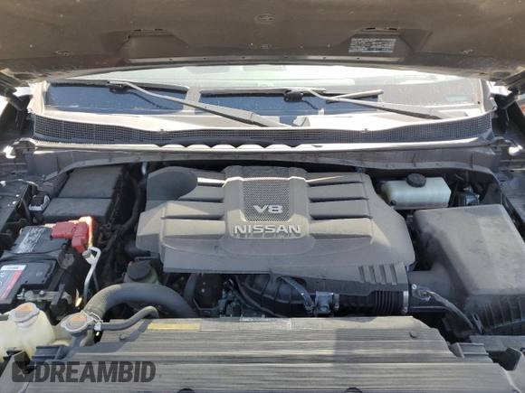 2020 Nissan Titan SL with VIN 1N6AA1ED1LN500028, listed as a Copart auction lot 48961155 with 50,088 mi miles and Salvage title. Bid and sale history available at DreamBid. Image 11.