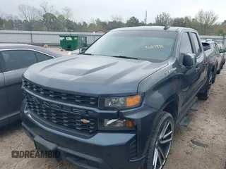 2020 Chevrolet Silverado 1500 Custom with VIN 1GCRWBEK7LZ195137, listed as a IAAI auction lot 41654932 with 54,420 mi miles. Bid and sale history available at carsss.com. Image 2.