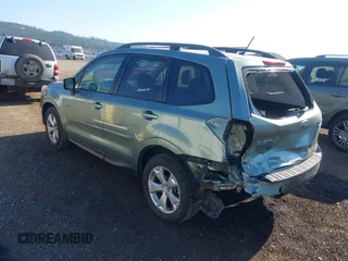 2014 Subaru Forester Premium with VIN JF2SJAEC2EH445669, listed as a IAAI auction lot 42772336 with 103,983 mi miles and . Bid and sale history available at DreamBid. Image 3.