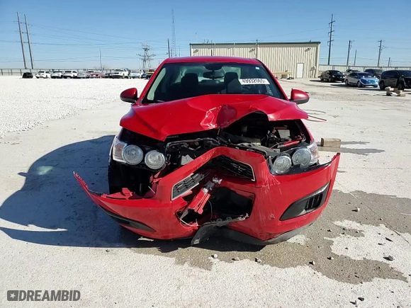2012 Chevrolet Sonic LT with VIN 1G1JC5SH7C4105491, listed as a Copart auction lot 49932065 with 150,641 mi miles and Salvage Title. Bid and sale history available at carsss.com. Image 14.