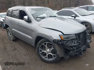 2019 Jeep Grand Cherokee Limited with VIN 1C4RJFBG1KC669591, listed as a IAAI auction lot 41711563 with 77,916 mi miles. Bid and sale history available at carsss.com. Image 1.