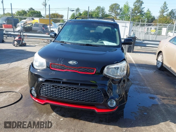 2015 Kia Soul + with VIN KNDJP3A51F7774348, listed as a IAAI auction lot 42016402 with 180,202 mi miles. Bid and sale history available at carsss.com. Image 12.
