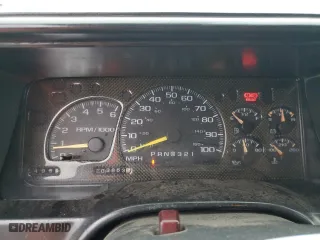 1997 Chevrolet Tahoe with VIN 1GNEC13R3VJ406120, listed as a Copart auction lot 81569674 with 203,863 mi miles and Salvage Title. Bid and sale history available at carsss.com. Image 9.