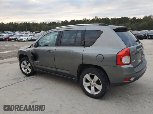 2012 Jeep Compass Sport with VIN 1C4NJDBB3CD522725, listed as a Copart auction lot 79387244 with 134,814 mi miles and Salvage Title. Bid and sale history available at carsss.com. Image 2.