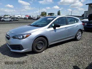 2020 Subaru Impreza with VIN 4S3GTAB66L3713355, listed as a Copart auction lot 58195165 with 61,194 mi miles and Salvage title. Bid and sale history available at DreamBid. Image 1.