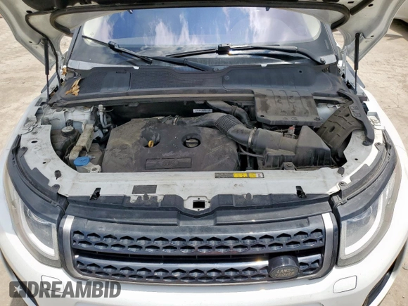 2017 Land Rover Range Rover Evoque SE with VIN SALVP2BGXHH248740, listed as a Copart auction lot 58630035 with 95,705 mi miles and Salvage title. Bid and sale history available at DreamBid. Image 12.
