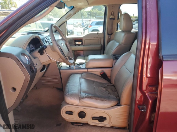 2005 Ford F-150 XLT with VIN 1FTPW12585KF13245, listed as a Copart auction lot 45982695 with 180,706 mi miles and Salvage Title. Bid and sale history available at carsss.com. Image 7.