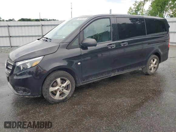 2018 Mercedes-Benz Metris Passenger with VIN WD4PG2EE5J3403651, listed as a Copart auction lot 56386705 with 119,683 mi miles and Salvage title. Bid and sale history available at DreamBid. Image 1.