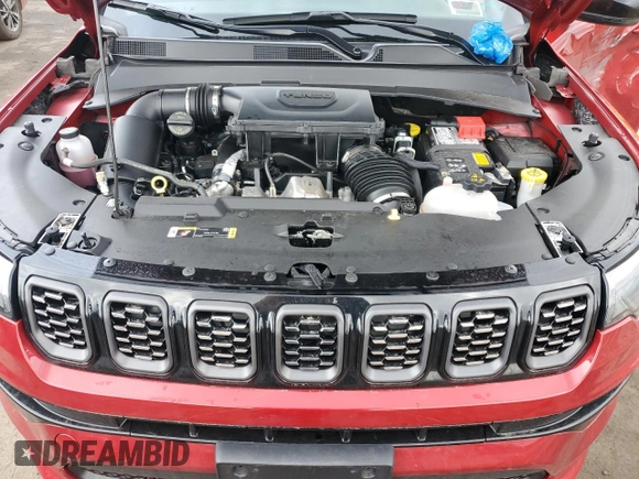 2024 Jeep Compass Limited with VIN 3C4NJDCN5RT140594, listed as a Copart auction lot 47270205 with 7,513 mi miles and Salvage Title. Bid and sale history available at carsss.com. Image 12.