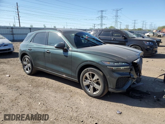 2022 Genesis GV70 Sport с VIN KMUMCDTC9NU014594, выставлен на аукционе Copart как лот 56341715 с пробегом Не указан миль и Списание • Salvage title. История ставок и продаж доступна на DreamBid. Изображение 4.