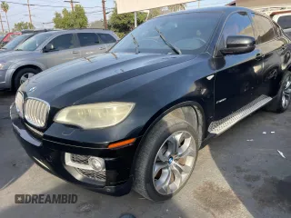 2013 BMW X6 xDrive50i with VIN 5UXFG8C53DL591326, listed as a Copart auction lot 41344275 with 100,041 mi miles and Salvage Title. Bid and sale history available at carsss.com. Image 2.