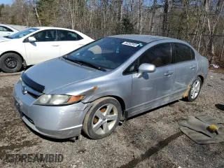 2007 Honda Civic Sdn LX with VIN 2HGFA165X7H003267, listed as a Copart auction lot 50202845 with 321,987 mi miles and Clean Title. Bid and sale history available at carsss.com. Image 1.