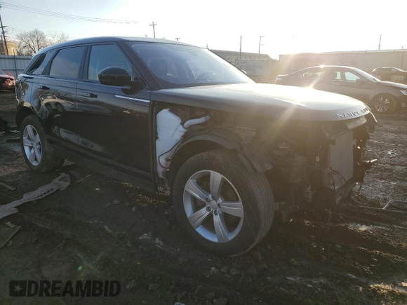 2018 Land Rover Range Rover Velar S with VIN SALYB2RN8JA716298, listed as a Copart auction lot 47003295 with 55,279 mi miles and Salvage title. Bid and sale history available at DreamBid. Image 4.